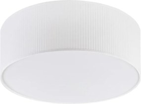 Plafonieră SIRJA PLISADO 2xE27/15W/230V Ø 35 cm albă