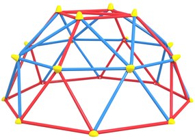 Outsunny Cadru de catarat, Jungle Gym, Turn geometric de catarat in aer liber cu rama din otel rezistenta la rugina | Aosom Romania