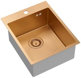 Chiuveta inox RUSSEL 90 cupru