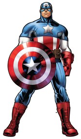 Autocolant de perete "Captain America" 40x70cm