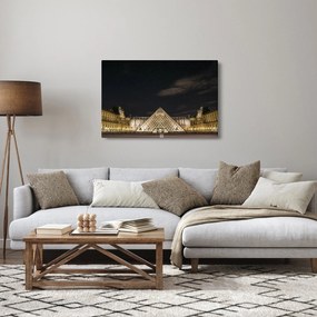 Tablou - Louvre nocturn (90x60 cm)