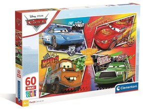 Disney Mașini Puzzle maxi de 60 de piese Clementoni