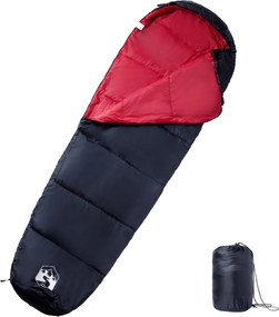 vidaXL Sac de dormit tip mumie pentru adulți de camping, 3 anotimpuri