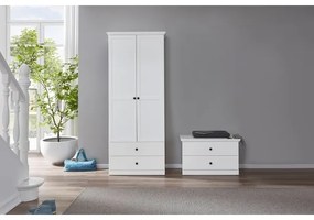 Comodă LIANTE 49x81 cm alb