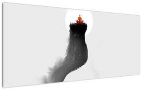 Tablou - Meditație în vârf (120x50 cm)