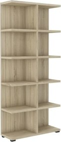 Biblioteca 83.2x184x29.7 cm, Morrison, ADRK Furniture (Culoare: Sonoma / Sonoma)