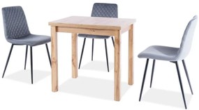 Scaun de sufragerie Isaac (verde + Negru). 1050332