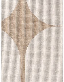 Covor tip traversă pentru interior și exterior bej/fildeș 80x250 cm Duet Bowen – NORTHRUGS