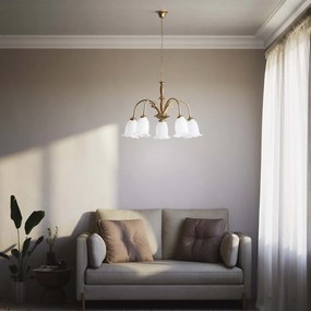 Candelabru design floral romantic Mughetto