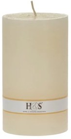Lumanare Rustiq crem 15 cm