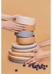 Set 12 vase din gresie Bonami Selection Malia, portocaliu cărămiziu