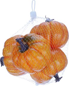 Decorațiuni de toamnă Set de dovleci din plastic 10 x 7 cm, 4 bucăți