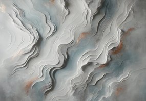 Fototapet - Perete cu valuri 3D (147x102 cm)