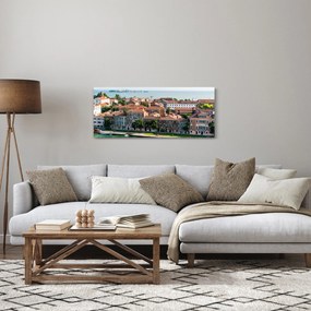 Tablou - Vedere aeriană a orașului (120x50 cm)