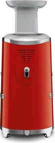 Storcător de fructe Smeg SJF01RDEU, 150 W, 500 ml, rotație inversă, recipient pentru resturi de 1,6 l, roșu