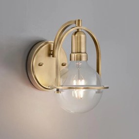 Quintiesse QN-SOMERSET1-C-HB - Lampă de perete SOMERSET, 1xE27/60W/230V, finisaj auriu