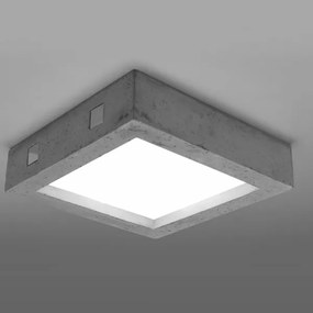 Plafonieră LED RIZA LED/18W/230V beton Sollux SL.0995