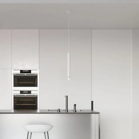 Lustră pe cablu VIZIER 1xG9/12W/230V albă Sollux SL.0957