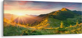 Tablou - Peisaj de vară (120x50 cm)