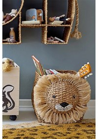 Coș de jucării pentru copii în culoare naturală din răchită 52x32x36 cm Harrison – Bloomingville Mini