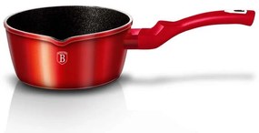 Oală pentru sos, marmorată, 16 cm 1.2 L Berlinger Haus BH 1255N, Burgundy Metallic Line, antiaderentă