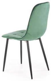Scaun de masă KINDREL, 1 buc., verde închis