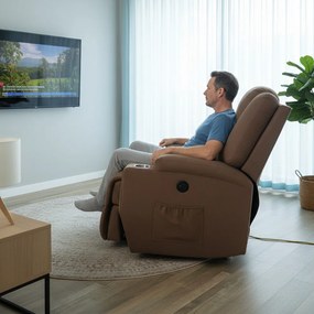 Scaun electric de masaj Relaxa balansoar și pivotant