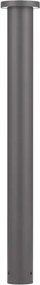 Stalp de exterior LED 2700K, IP65 BAST H-65cm gri inchis