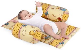 Suport de siguranta SomnArt cu paturica impermeabila pentru bebelusi, Honey