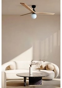 FARO 34279WT-11L - Ventilator KLIM L 1xE27/15W/230V stejar/alb pr. 150 cm WT+DO