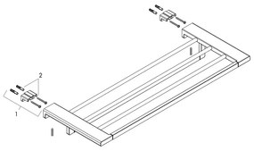 Portprosop multiplu, Hansgrohe, AddStoris, crom