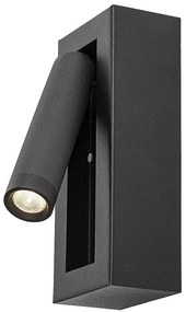 Aplica de perete LED design minimalist Gello negru