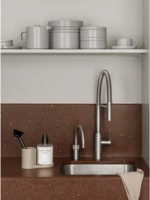 Suport pentru accesorii de spălat gri deschis din gresie Piro – Blomus