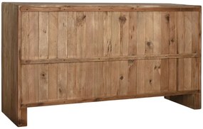 Bufet, natur, din lemn de pin reciclat, Albarel