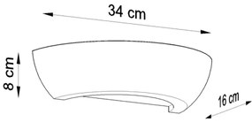 Aplică OSKAR 1xE27/60W/230V