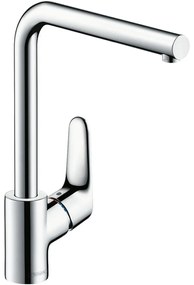 Baterie chiuveta bucatarie crom Hansgrohe, Focus, M41 280