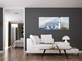 Tablou cu pictura farului (120x50 cm)