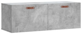 830112 vidaXL Dulap de perete, gri beton, 100x36,5x35 cm, lemn prelucrat