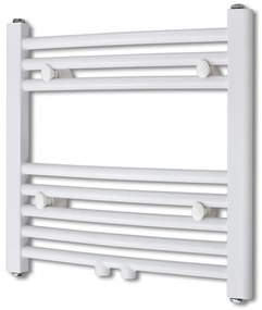 Radiator baie prosoape incalzire centrala 480x480 mm conector lateral 1, 480 x 480 mm