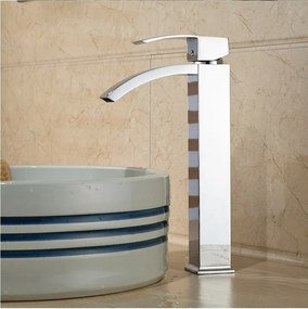 Baterie Enzo Silver înalt – H 32,5 cm