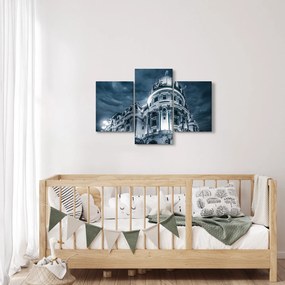 Tablou cu arhitectură în întuneric (90x60 cm)