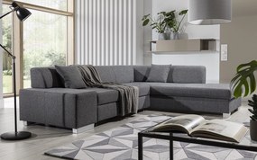 Colțar lemn masiv Extensibil Primo Depozitare 278x217cm Culoare Sawana 05
