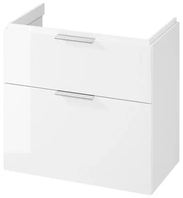 Dulap baie suspendat Cersanit City 80 pentru lavoar, alb 800 mm