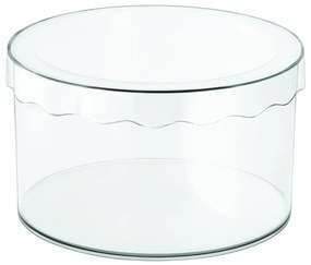 Cutie depozitare iDesign Clarity, ⌀ 25,5 cm