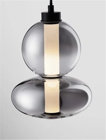 Pendul, Lustra LED design modern decorativ CRATER