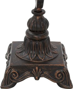 Veioză neagră cu abajur din metal (înălțime 40 cm) World Industry – Mauro Ferretti