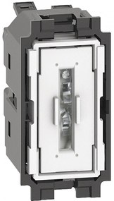Mecansim intrerupator simplu, 1 modul, 10A, borne cu suruburi, Bticino Living Now