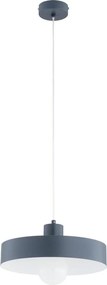 Lustră suspendată cu cablu NEVERA, 1xE27/15W/230V, gri