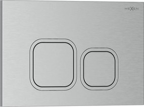 Mexen Tex 03 buton de spălare, nichel periat - 6103-10
