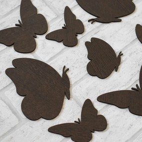 DUBLEZ | Fluturi decorativi 3D pentru perete 6 buc